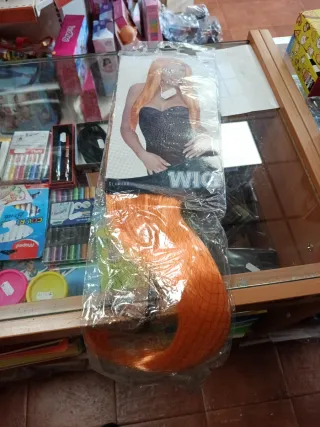 Peluca naranja