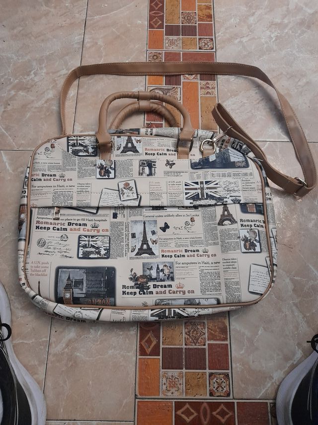 Bolso de trabajo o ordenador estampado
