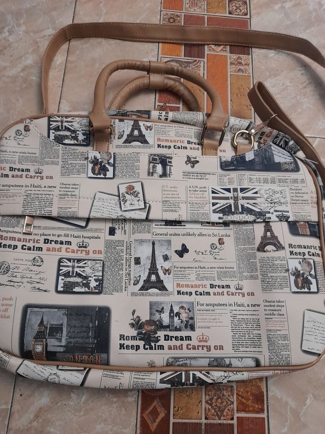 Bolso de trabajo o ordenador estampado