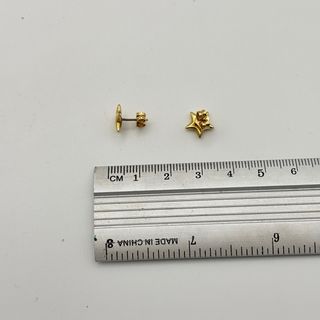 Pendientes de estrella oro 18kt