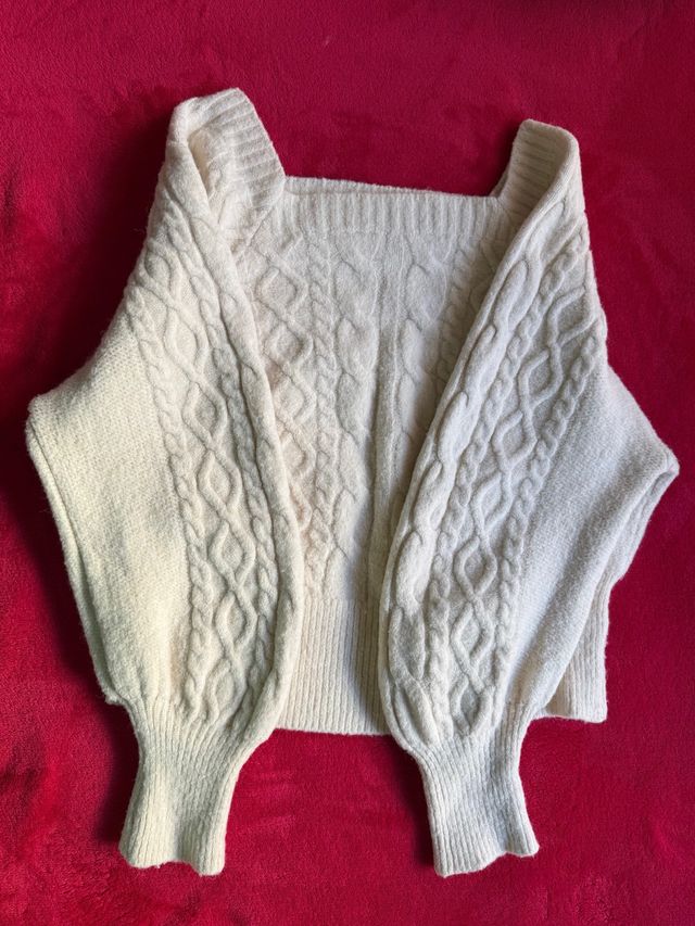 Suéter Blanco Talla M