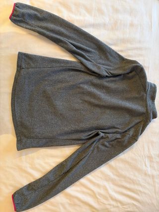 Pile Quechua Grigio Mezza Zip