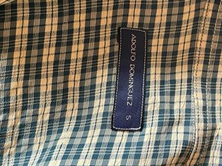 Camisa Adolfo Domínguez Verano Cuadros