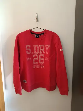 Jersey Superdry Rojo Talla L