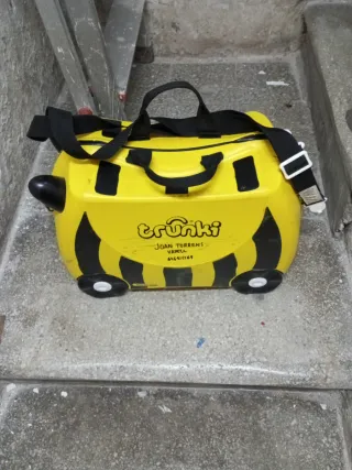 Maleta infantil Trunki amarilla