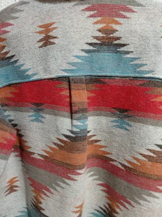 Shacket Chaqueta Camisa Oversize Estampado Navajo