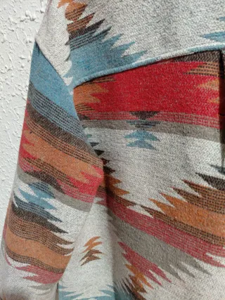 Shacket Chaqueta Camisa Oversize Estampado Navajo