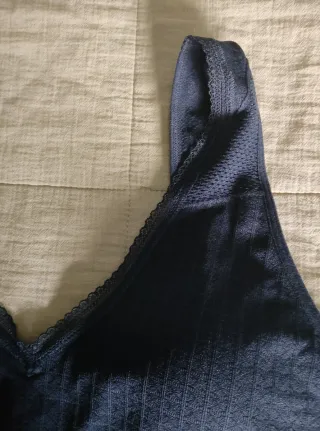 Lote 2 Sujetadores Seamless Oysho Azul y Beige