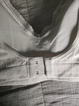 Lote 2 Sujetadores Seamless Oysho Azul y Beige