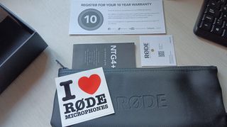 Micrófono RØDE NTG4+ Shotgun Batería Litio