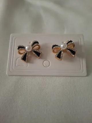 Lote 2 Pendientes Aro y Lazo