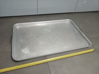 Teglia da Forno Alluminio con Manici Ripiegabili