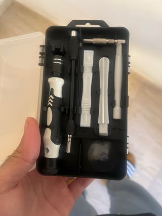 Caja de puntas de destornillador de precisión