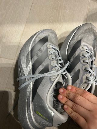 Adidas adizero evo sl talla 38 2/3 plateadas