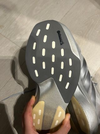 Adidas adizero evo sl talla 38 2/3 plateadas