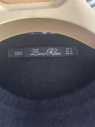 Jersey Zara Negro Talla S