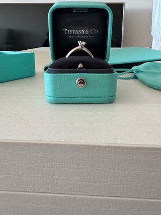 Anillo Tiffany & Co. Diamante Compromiso