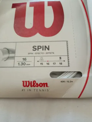 Cordaje Wilson Ripspin 16 (1.30mm)