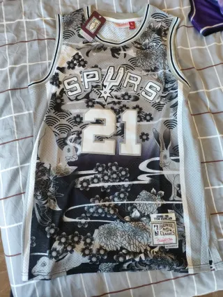 Camiseta Baloncesto Spurs Tim Duncan XL