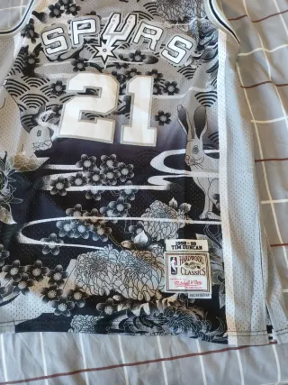 Camiseta Baloncesto Spurs Tim Duncan XL