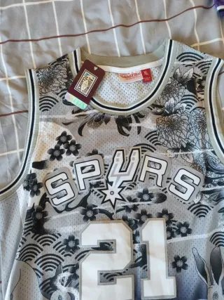 Camiseta Baloncesto Spurs Tim Duncan XL