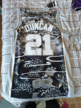 Camiseta Baloncesto Spurs Tim Duncan XL