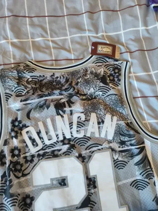 Camiseta Baloncesto Spurs Tim Duncan XL