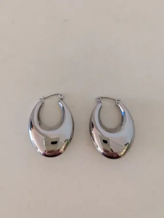 Pendientes Lotus Aro Acero Inoxidable