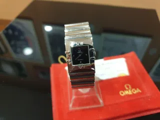 Omega Constellation Quadra Reloj Documentos Origin