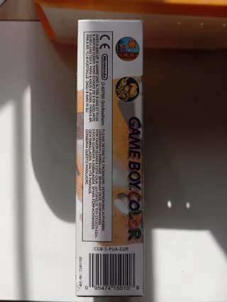 Caja Nintendo Game Boy Color Amarilla custom