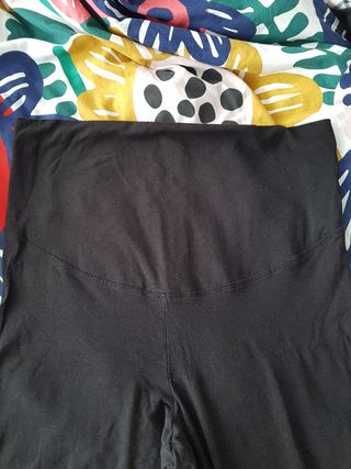 Pantalones leggings premamá negros