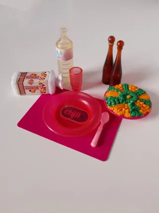 Barbie pranzo salutista anni '90