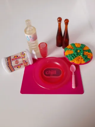 Barbie pranzo salutista anni '90