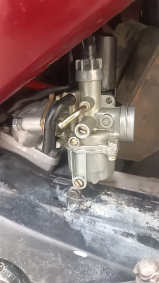 Peugeot Zenith Scooter Rojo