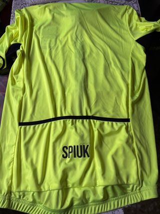 Maillot Spiuk Nuevo Amarillo Neón