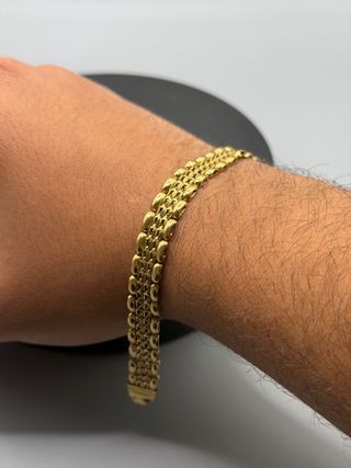 Ref52 Pulsera de oro de 18k