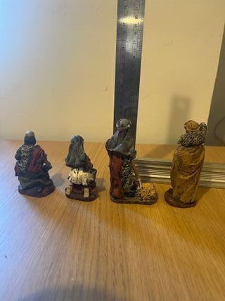 4 Figuras Belén Resina nacimiento