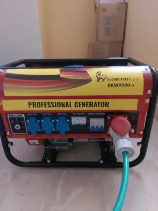 Generador Profesional Bucher Kraft BKW9500-S