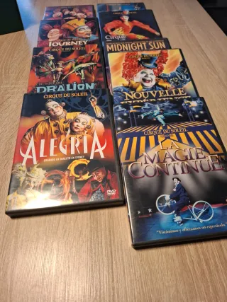 Colección DVD Cirque du Soleil