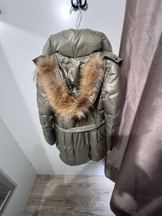 Piumino Blauer donna verde oliva