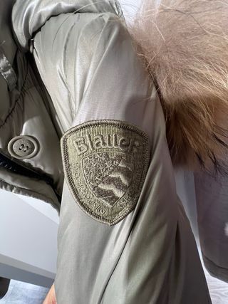 Piumino Blauer donna verde oliva