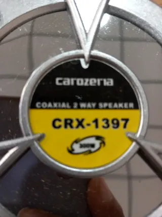 Pareja altavoces Negro y Plateado