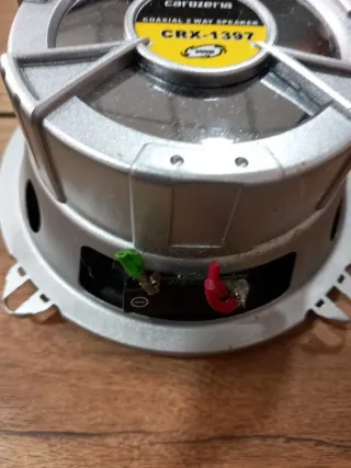 Pareja altavoces Negro y Plateado