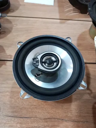 Pareja altavoces Negro y Plateado