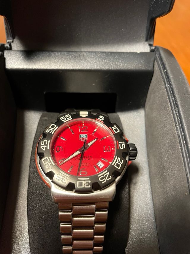TAG Heuer Fórmula 1 Reloj Rojo
