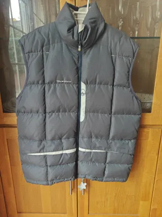 Chaleco Quechua Hombre Gris