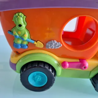 Camión Volquete Clasificador Formas Infantil