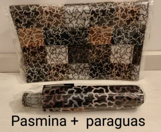 Paraguas + pashmina.