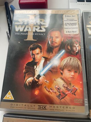 DVD Star Wars Edición Limitada Inglés