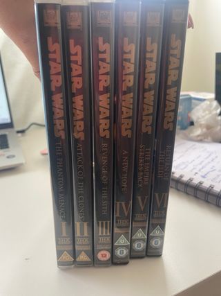DVD Star Wars Edición Limitada Inglés
